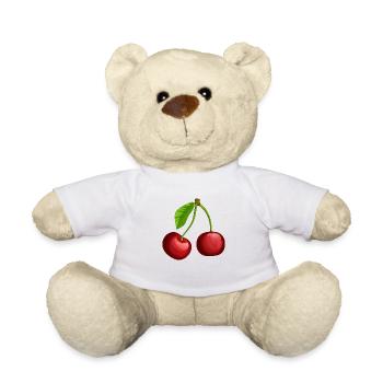 Sweet cherries - Teddy Bear - white - Front