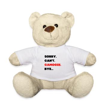 Tut mir Leid. Nicht. Camogie. Auf Wiedersehen - Teddy - Weiß - Vorne