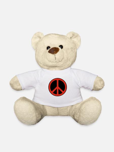 Peace rot - Teddy - Weiß