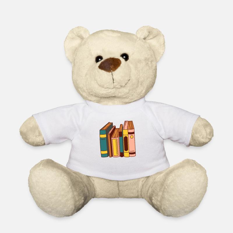 Bücher - Teddy - Weiß