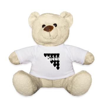 Liebe King Queen - Teddy - Weiß - Vorne