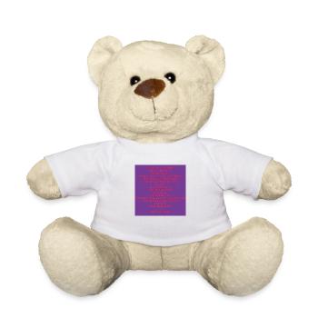 Naked desire - Teddy Bear - white - Front