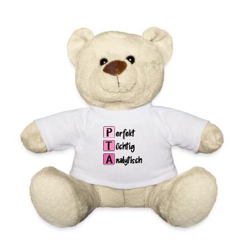PTA Apotheke Beruf PKA Job Berufung Heldin Apo - Teddy - Weiß - Vorne