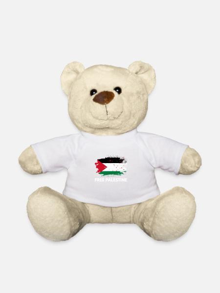 Libérer la Palestine - Nounours - blanc