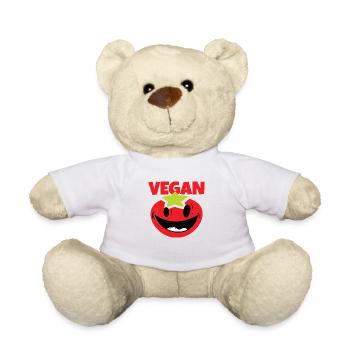 vegan - Nounours - blanc - Devant