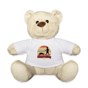 Mantrailing vintage by The Manzanita ́s - Teddy Bear - white - Front