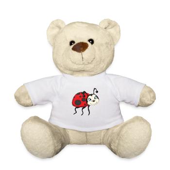 Coccinelles - Nounours - blanc - Devant