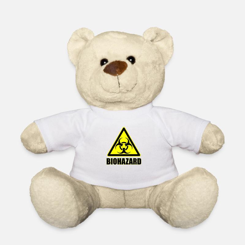 Biohazard - Teddy Bear - white