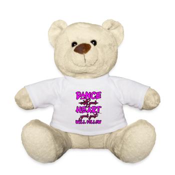 Dance With Your Heart And Your Feet Will Follow 3 - Nounours - blanc - Devant
