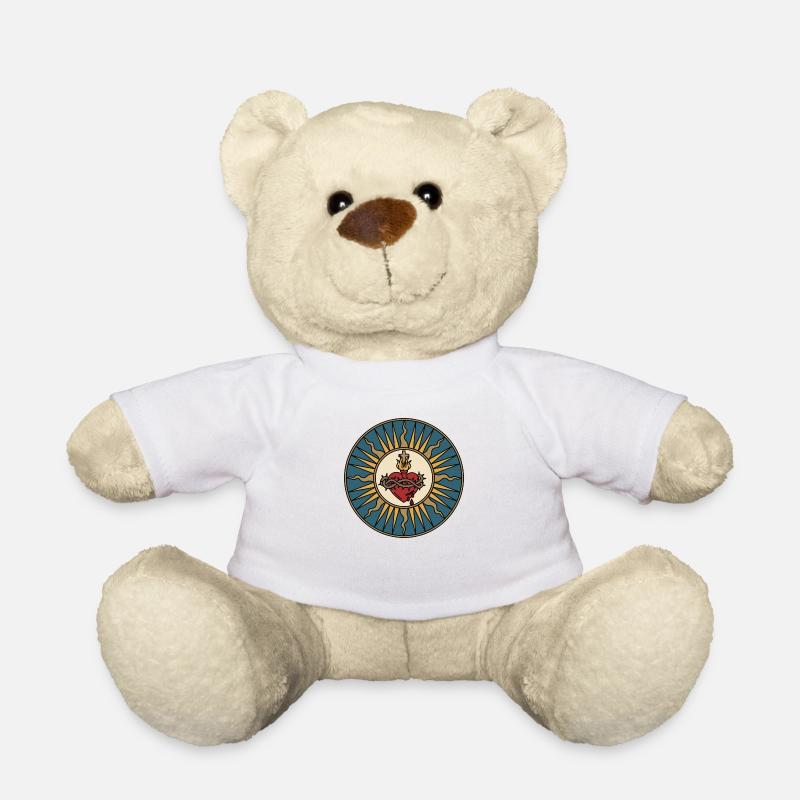 Heiligstes Herz Jesu Christi - Teddy - Weiß