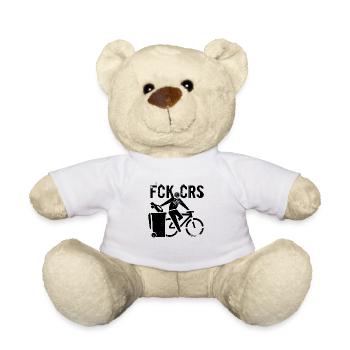 fck crs - Teddy Bear - white - Front