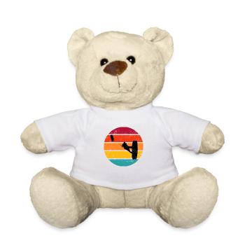 Kitesurfen Jungen Herren Kiten Kite Surf - Teddy - Weiß - Vorne