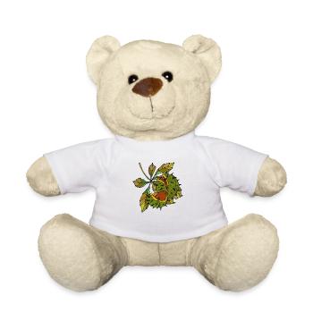 Châtaignes - Nounours - blanc - Devant