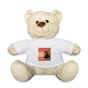 Native American Indian Design - Teddy Bear - white - Front