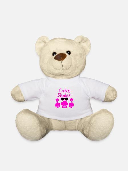 Cake - Teddy Bear - white