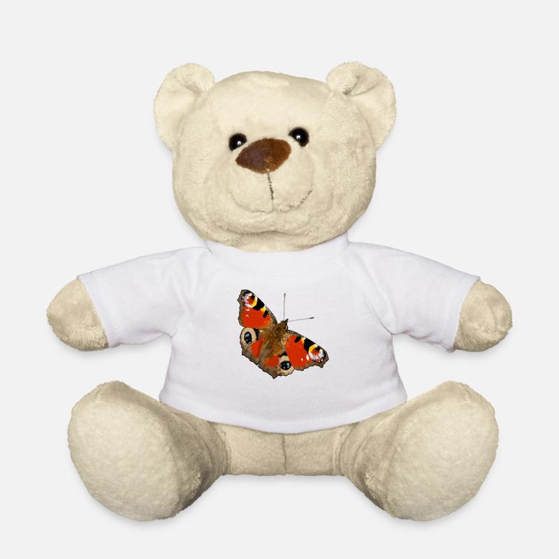 Pfauenauge - Teddy - Weiß