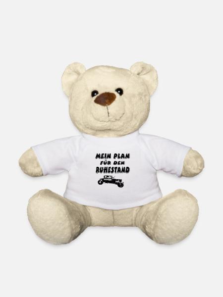 Auto - Teddy - Weiß