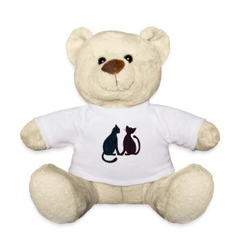 Katzen - Teddy - Weiß - Vorne