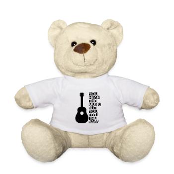 Vous entendez la musique mais vous sentez la basse 3 - Nounours - blanc - Devant