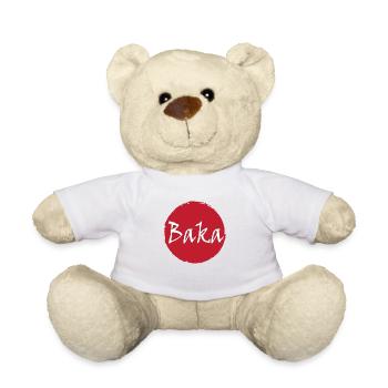 Baka / Idiot - Nounours - blanc - Devant