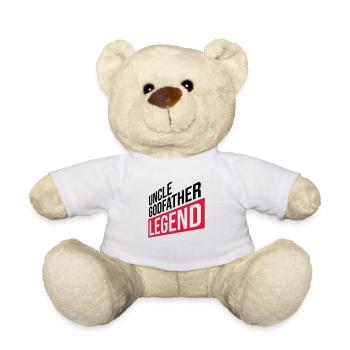 Citation de légende de l’oncle parrain - Nounours - blanc - Devant
