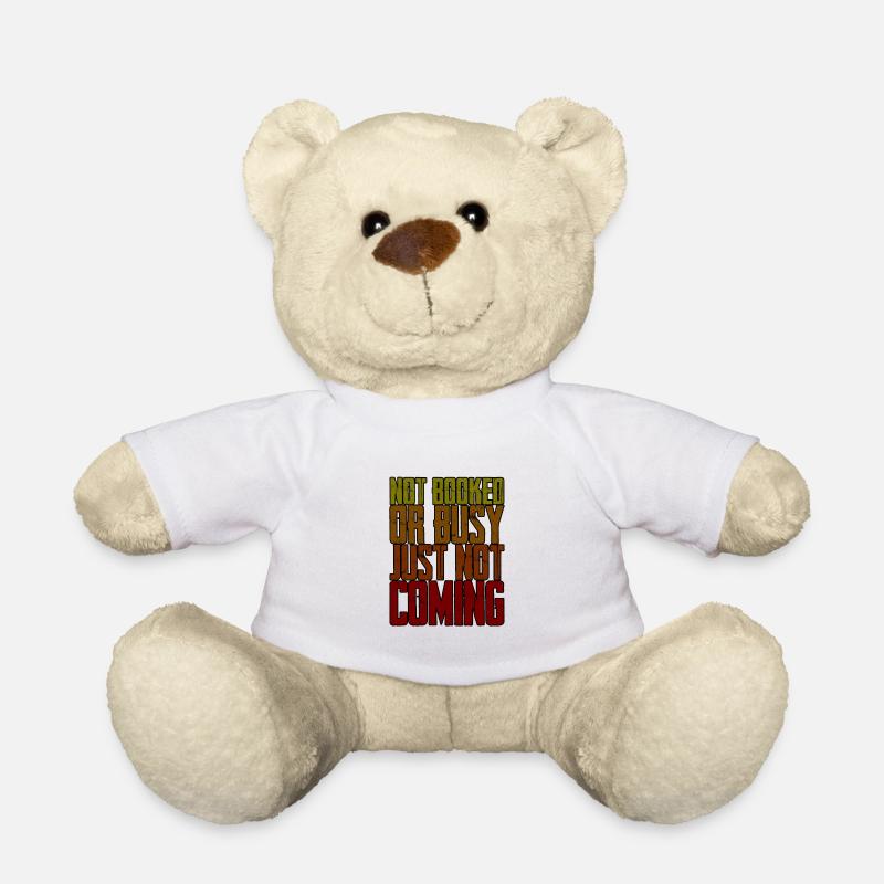 Pas réservé ou occupé, juste pas venir 3 - Nounours - blanc