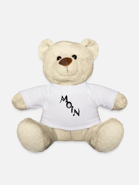 Moin, moinmoin - Teddy - Weiß
