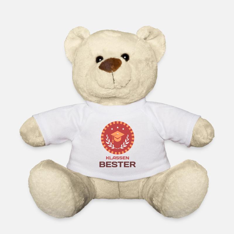 Klassenbester - Teddy - Weiß