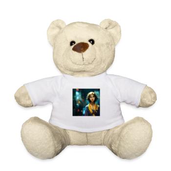 Video-games Girl - Nounours - blanc - Devant