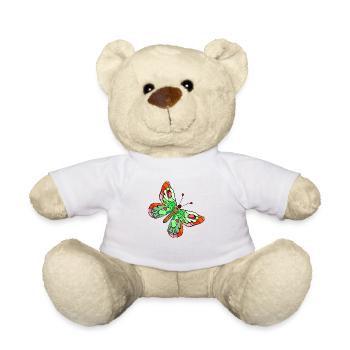 Papillon - Nounours - blanc - Devant