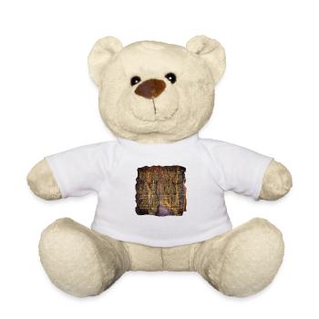 Le voyage est l’objectif - c’est pourquoi aller - commencer - Nounours - blanc - Devant