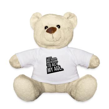 pour agir à mon âge - Nounours - blanc - Devant