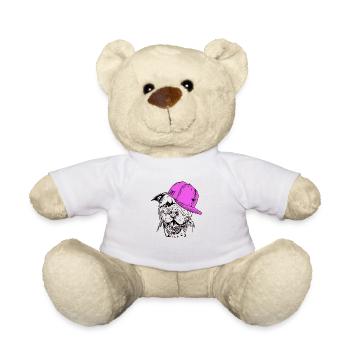 American Bully XL Musique Hip Hop Capi - Nounours - blanc - Devant