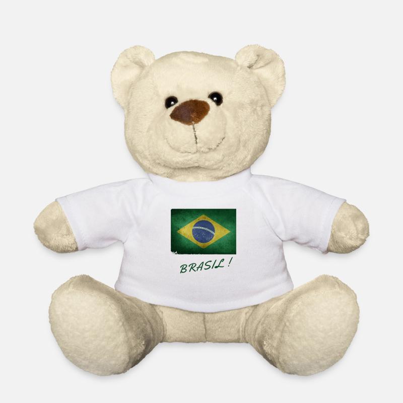 BRASIL - Teddy Bear - white