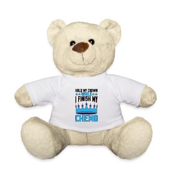 Tenez ma couronne pendant que je termine ma chimio 29 - Nounours - blanc - Devant