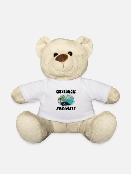 Auto - Teddy - Weiß