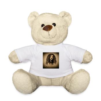 Rastaman Da Vinci -Stil - Teddy - Weiß - Vorne