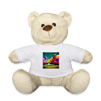 Towers in the Rainbow - Teddy Bear - white - Front