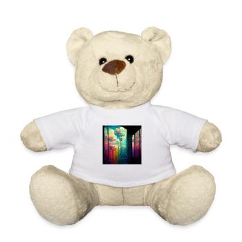 Towers in the Rainbow - Teddy Bear - white - Front