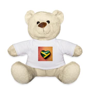 Jamaica Love - Teddy Bear - white - Front