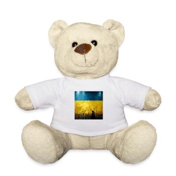 Sieg Der Ukraine - Teddy - Weiß - Vorne