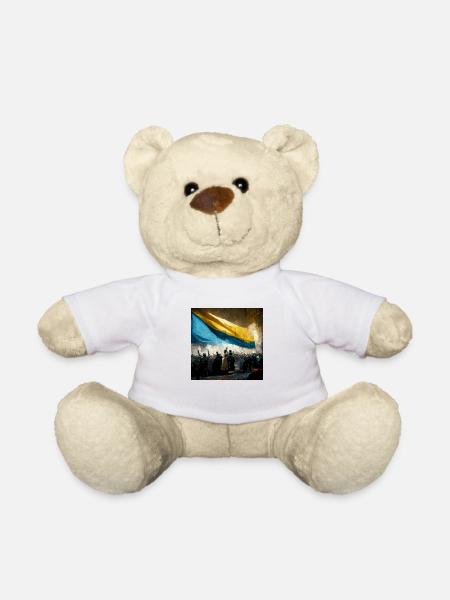Sieg Der Ukraine - Teddy - Weiß