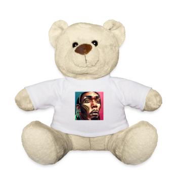 Le gangster jamaïcain Kartel - Nounours - blanc - Devant