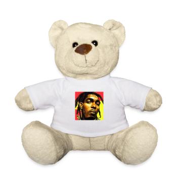 Le gangster jamaïcain Kartel - Nounours - blanc - Devant
