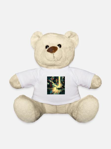 Cyber City - Teddy Bear - white