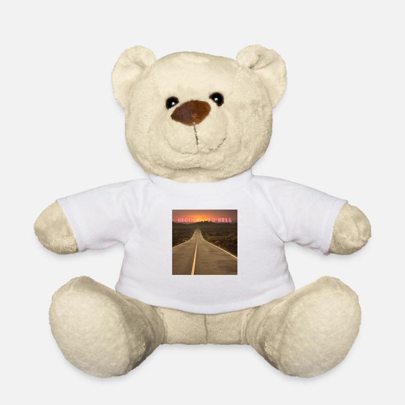 Autobahn zur Hölle - Teddy - Weiß