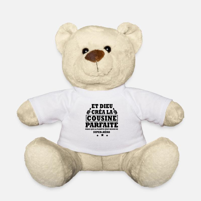 Cousine parfaite - Nounours - blanc