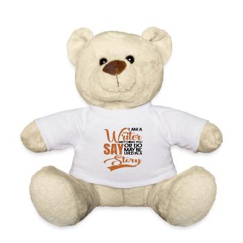 Tout ce que vous dites ou faites peut être utilisé dans une histoire 21 - Nounours - blanc - Devant
