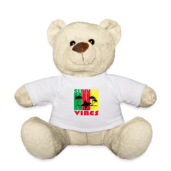 Summer Vibes - Teddy Bear - white - Front