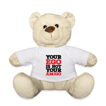 Votre ego n’est pas votre amigo 12 - Nounours - blanc - Devant